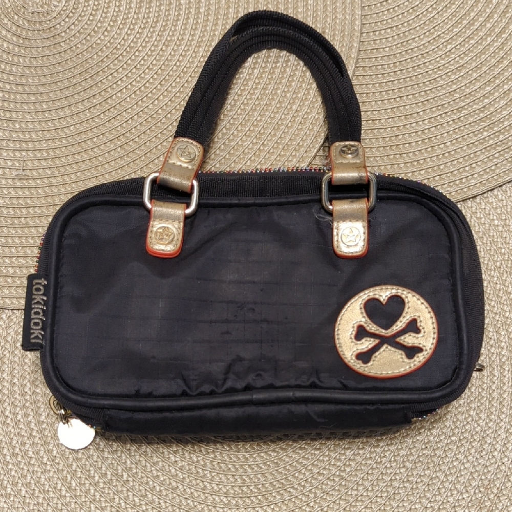 Tokidoki Black and Gold Mini Bags with Elegant Design